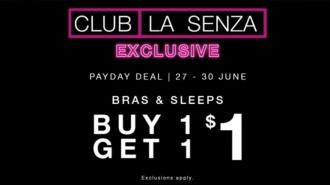 La Senza Member Buy 1 Get 1 FREE Promotion (27 Jun 2022 - 30 Jun 2022)