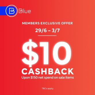 Marks & Spencer Blue Rewards Member Promotion $10 Cashback (29 Jun 2022 - 3 Jul 2022)