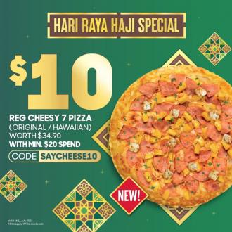 Pizza Hut Hari Raya Haji Promotion Reg Cheesy 7 Pizza @ $10