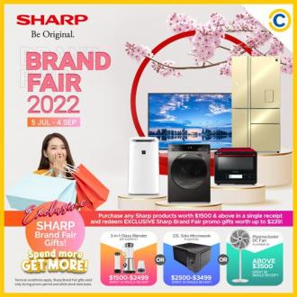 Courts SHARP Brand Fair 2022 Sale (5 July 2022 - 4 September 2022)