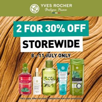 Yves Rocher Compass One 2 For 30% OFF Promotion (8 Jul 2022 - 11 Jul 2022)