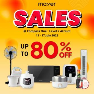 Mayer Atrium Sale Up To 80% OFF at Compass One (11 Jul 2022 - 17 Jul 2022)
