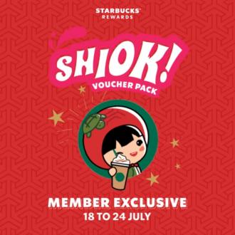 Starbucks Super SHIOK Vouchers Promotion (18 July 2022 - 24 July 2022)