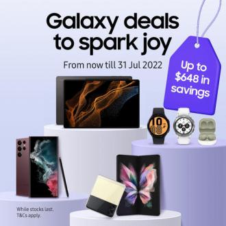 Samsung Galaxy Devices Promotion (valid until 31 July 2022)