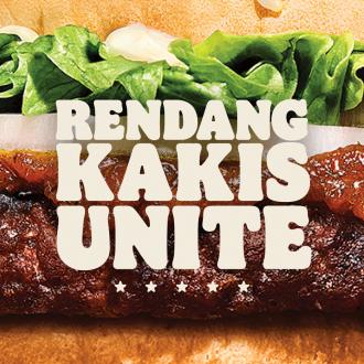Burger King Deliveroo Rendang Burger Promotion (22 July 2022 - 25 July 2022)