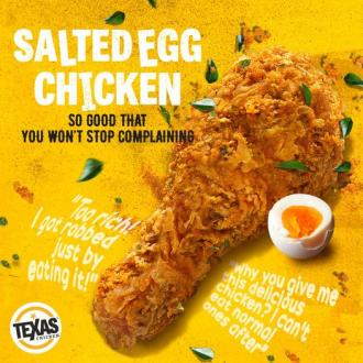 Texas Chicken Salted Egg Chicken