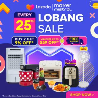 Mayer & Mistral Lazada 25th Lobang Sale (every 25th of the month)