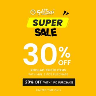 Goldlion Super Sale 30% OFF