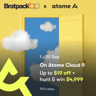Bratpack Atome Promotion (1 September 2022 - 30 September 2022)