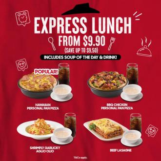 Pizza Hut Express Lunch Value Meals from $9.90
