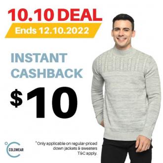 Coldwear 10.10 Sale $10 Instant Cashback (valid until 12 Oct 2022)