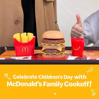 McDonald's Family Cookoff Children's Day Special (6 October 2022 - 9 October 2022)