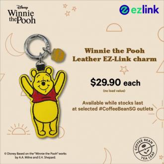 Coffee Bean Winnie The Pooh PU Leather EZ-Link Charm