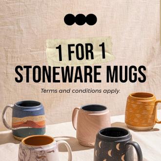 Actually 1-For-1 Stoneware Mugs Promotion (7 Oct 2022 - 16 Oct 2022)