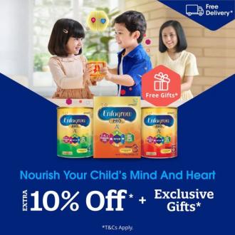 Enfagrow A+ Online Promotion Extra 10% OFF + Exclusive Gift (valid until 21 October 2022)