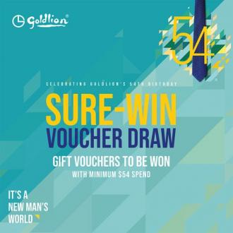 Goldlion Sure-Win Voucher Draw Promotion (valid until 30 Oct 2022)