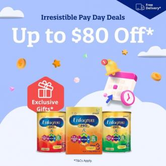 Enfagrow A+ Online Payday Promotion Up To $80 OFF + Exclusive Gift (valid until 31 October 2022)