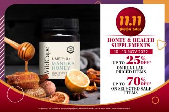 Metro Honey & Health Supplements 11.11 Sale (10 Nov 2022 - 13 Nov 2022)