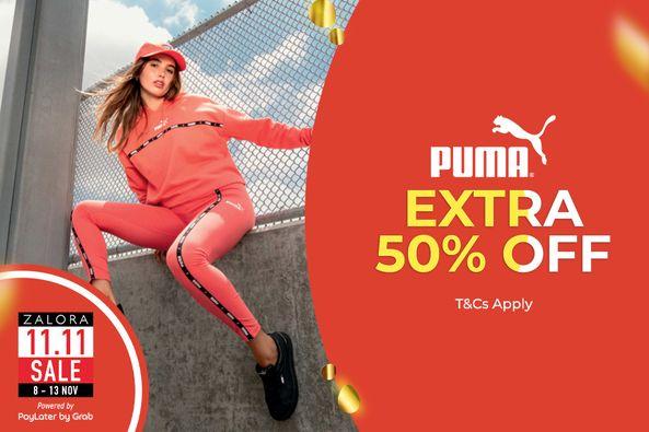 Puma Zalora 11.11 Sale Extra 50% OFF