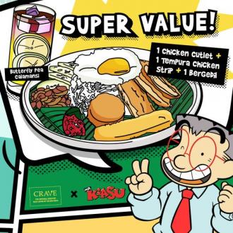 CRAVE Super Value $7.90 Kiasu Deal Promotion