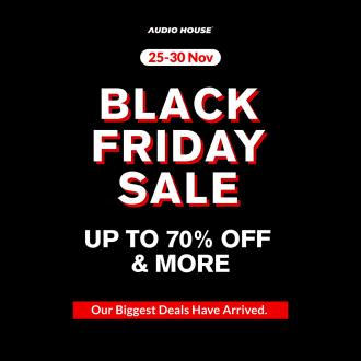 Audio House Black Friday Sale Up To 70% OFF (25 November 2022 - 30 November 2022)
