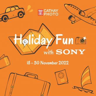 Cathay Photo Sony School Holiday Promotion (18 November 2022 - 30 November 2022)