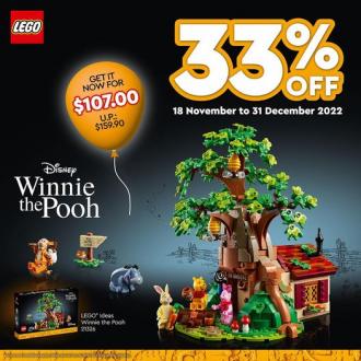 The Brick Shop Disney Winnie The Pooh LEGO Promotion (18 November 2022 - 31 December 2022)