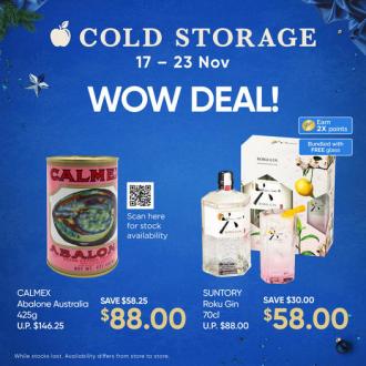 Cold Storage WOW Deal Promotion (17 November 2022 - 23 November 2022)
