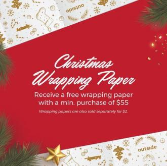 Actually Christmas FREE Wrapping Paper Promotion
