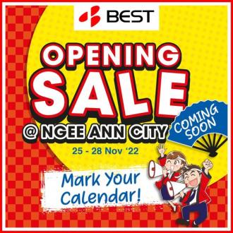 BEST Denki Ngee Ann City Opening Sale (25 November 2022 - 28 November 2022)