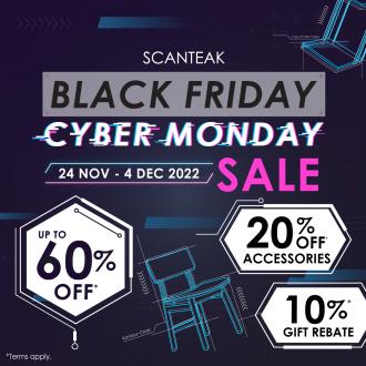 Scanteak Black Friday & Cyber Monday Sale Up To 60% OFF (24 November 2022 - 4 December 2022)