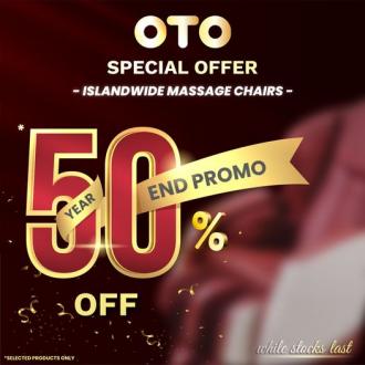 OTO Year End Promotion 50% OFF