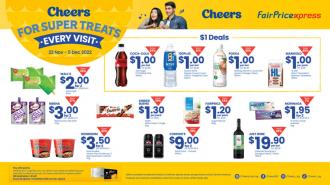 Cheers & FairPrice Xpress Super Treats Promotion (22 November 2022 - 5 December 2022)