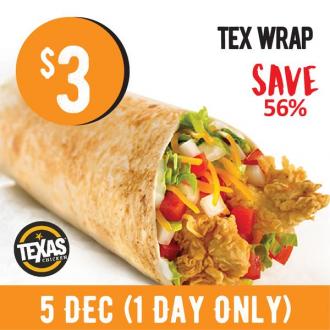 Texas Chicken App-Exclusive Deals Promotion (5 December 2022 - 28 December 2022)