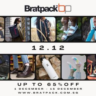 Bratpack 12.12 Sale Up To 65% OFF (1 December 2022 - 15 December 2022)