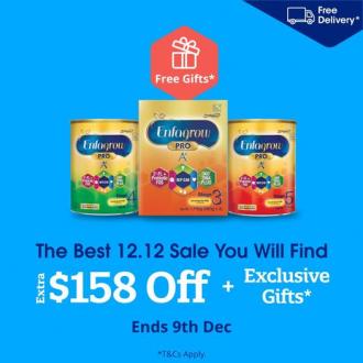 Enfagrow A+ 12.12 Sale Up To $158 OFF + Exclusive Gifts (valid until 9 December 2022)