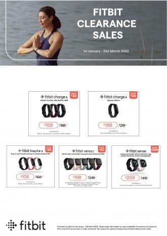 Parisilk Fitbit Clearance Sale (1 January 2023 - 31 March 2023)