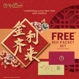 Goldlion CNY FREE Red Packet Set Promotion