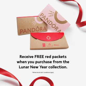 Pandora CNY FREE Red Packets Promotion (5 Jan 2023 - 24 Jan 2023)