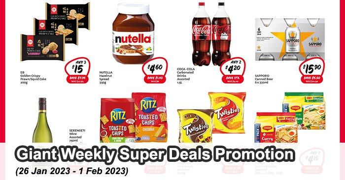 Giant Weekly Super Deals Promotion (26 Jan 2023 - 1 Feb 2023)