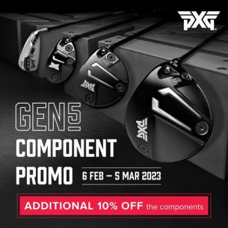 MST Golf PXG Gen5 Component Promotion (6 Feb 2023 - 5 Mar 2023)