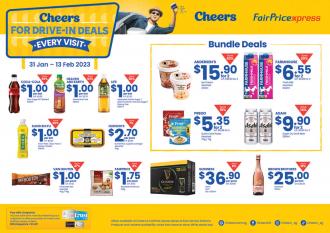 Cheers & FairPrice Xpress Drive-In Deals Promotion (31 Jan 2023 - 13 Feb 2023)