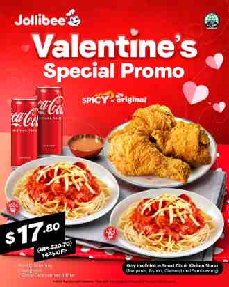 Jollibee Valentine's Day Meal Promotion